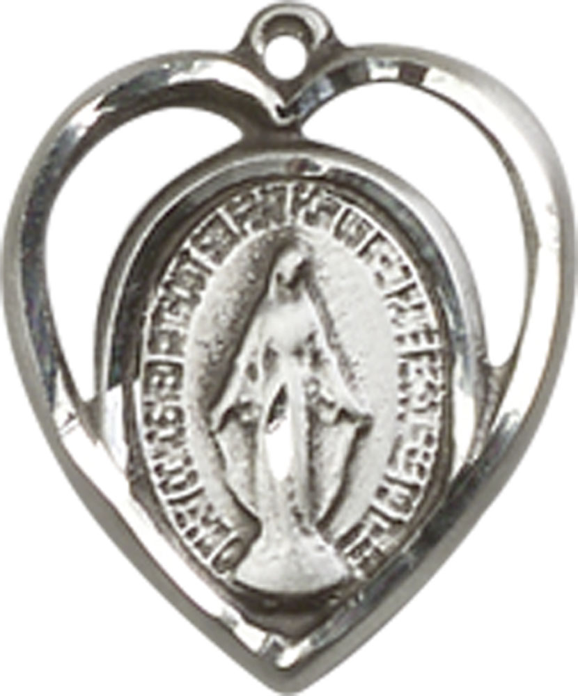 Sterling Silver Miraculous Medal - With Box
