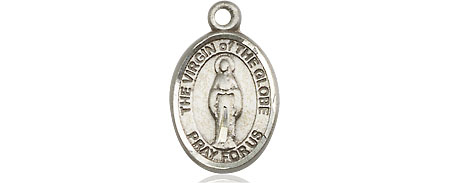 Sterling Silver Virgin of the Globe Medal