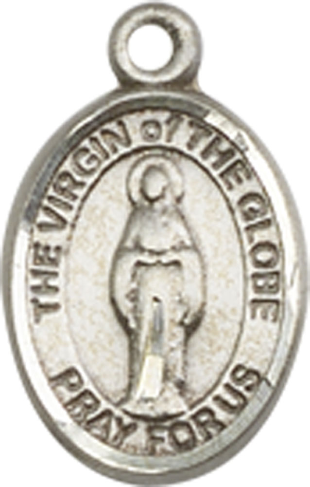 Sterling Silver Virgin of the Globe Medal