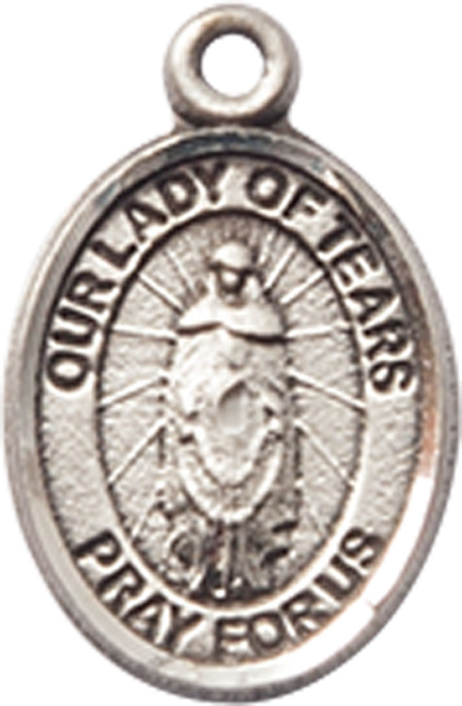 Sterling Silver Our Lady of Tears Medal