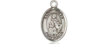 Sterling Silver Saint Giles Medal