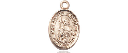 14kt Gold Filled Saint Adrian of Nicomedia Medal