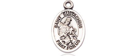 Sterling Silver Saint Eustachius Medal