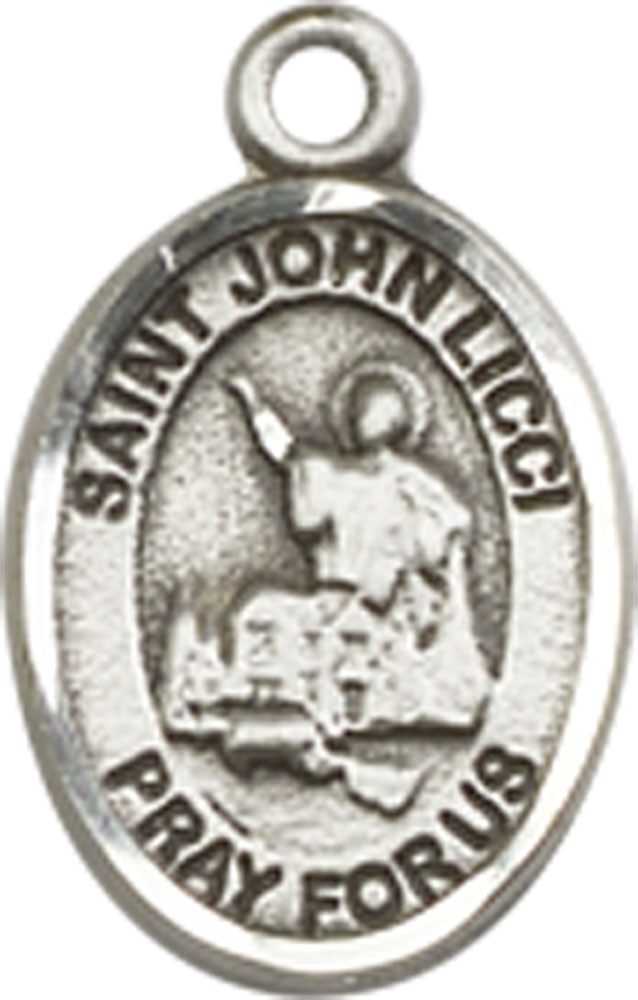 Sterling Silver Saint John Licci Medal