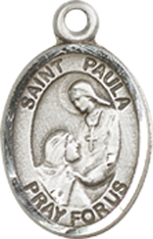 Sterling Silver Saint Paula Medal
