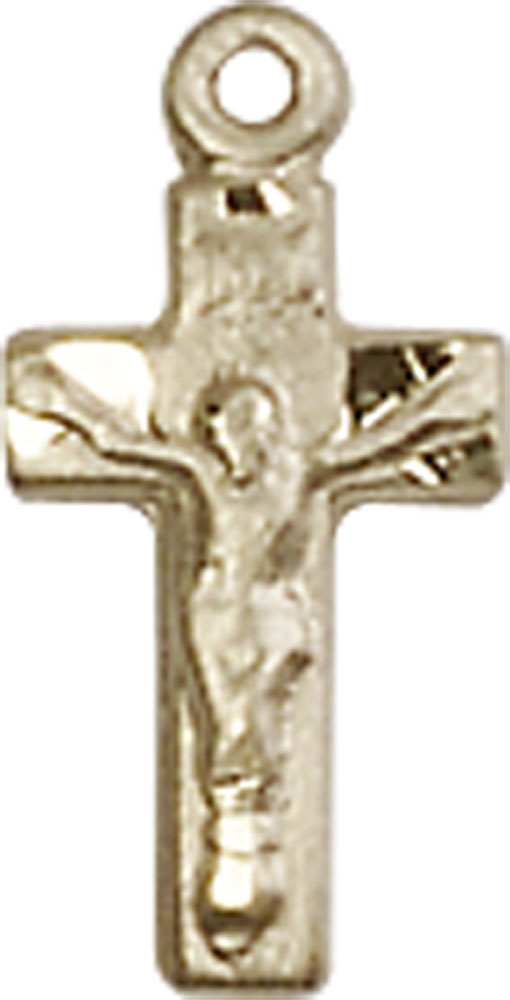 14kt Gold Filled Crucifix Medal