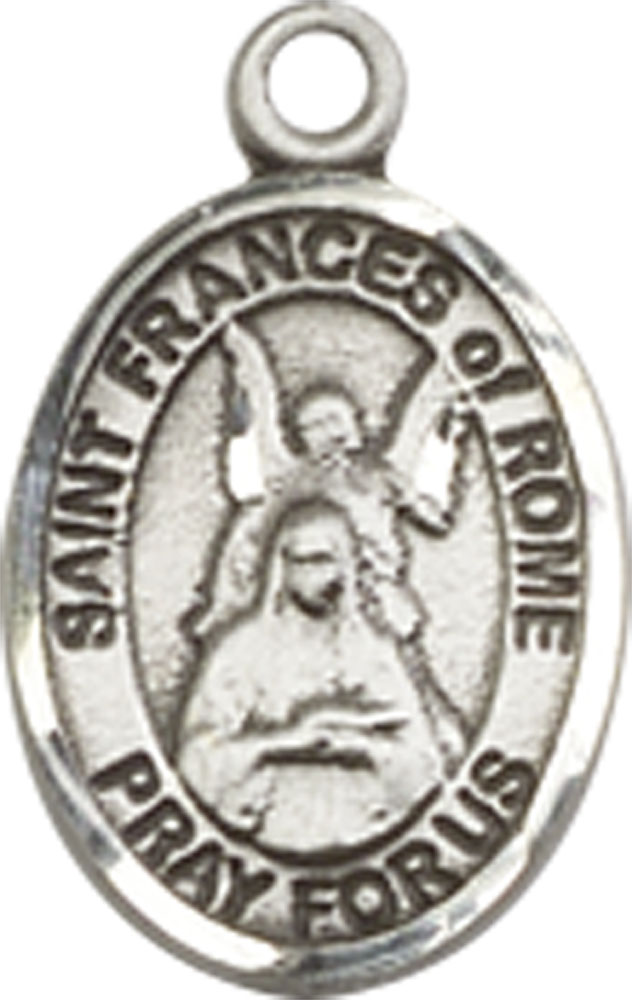 Sterling Silver Saint Frances of Rome Medal