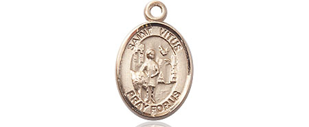 14kt Gold Filled Saint Vitus Medal