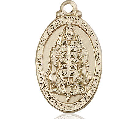 14kt Gold Filled Jewish Protection Medal