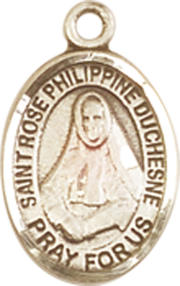 14kt Gold Filled Saint Rose Philippine Medal