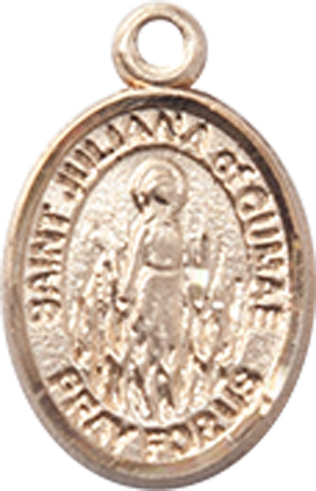 14kt Gold Filled Saint Juliana Medal