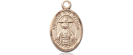 14kt Gold Filled Saint Andrew Kim Taegon Medal