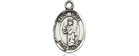 Sterling Silver Saint Uriel the Archangel Medal