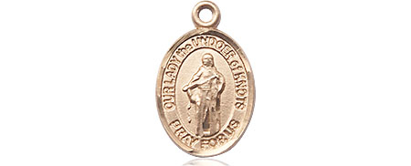 14kt Gold Filled Our Lady of Knots Medal