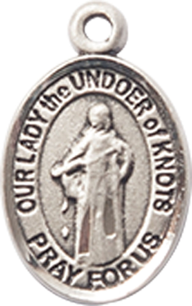 Sterling Silver Our Lady of Knots Medal