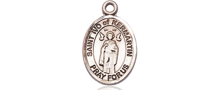 Sterling Silver Saint Ivo Medal