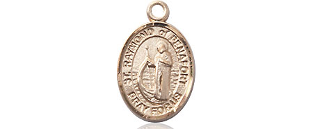 14kt Gold Filled Saint Raymond of Penafort Medal