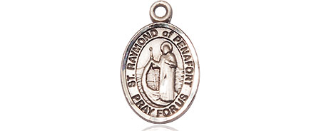 Sterling Silver Saint Raymond of Penafort Medal