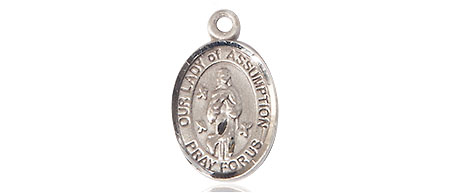 Sterling Silver Our Lady of Assumption Medal