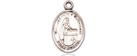 Sterling Silver Blessed Emilee Doultremont Medal