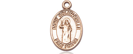 14kt Gold Filled Saint Columbkille Medal