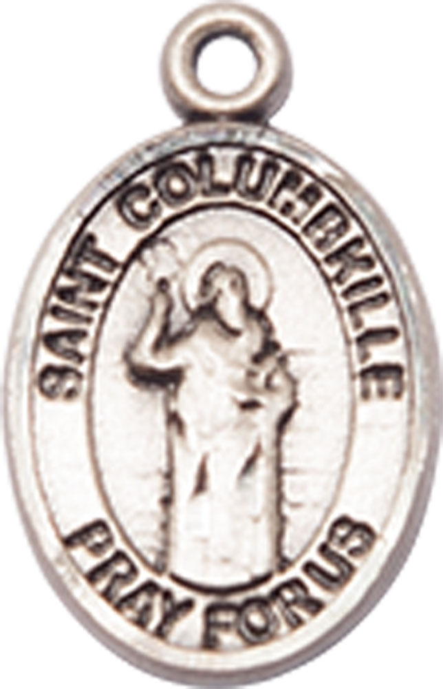 Sterling Silver Saint Columbkille Medal