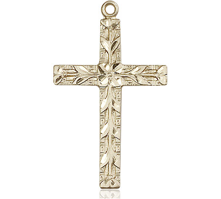 14kt Gold Cross Medal