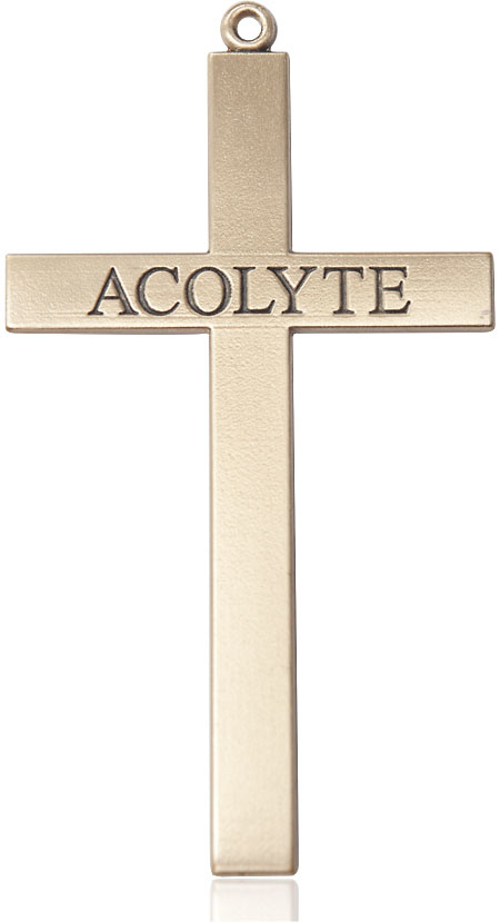 14kt Gold Acolyte Cross Medal