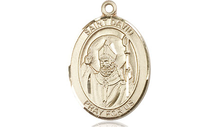 14kt Gold Saint David of Wales Medal