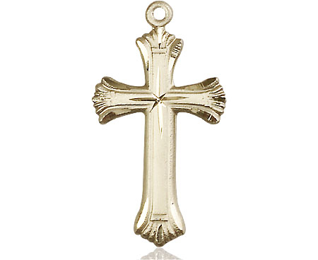 14kt Gold Cross Medal