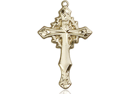 14kt Gold Cross Medal