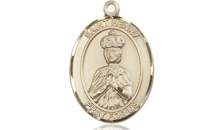 14kt Gold Saint Henry II Medal