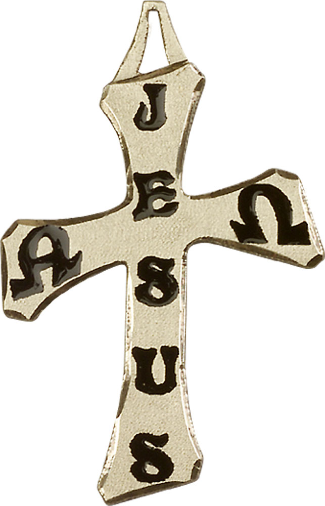 14kt Gold Cross Medal