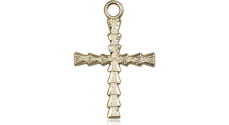 14kt Gold Cross Medal