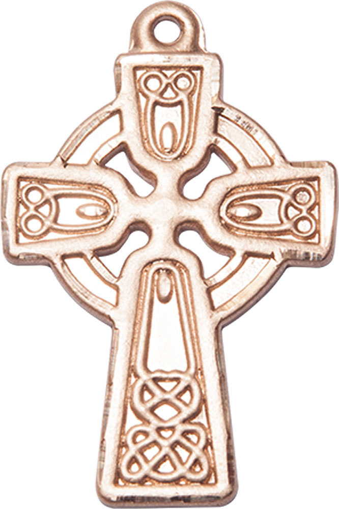 14kt Gold Celtic Cross Medal