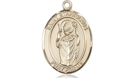 14kt Gold Saint Stanislaus Medal