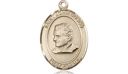 14kt Gold Filled Saint John Bosco Medal