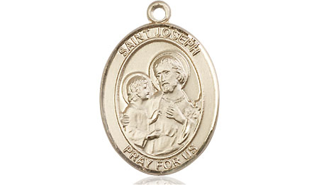 14kt Gold Filled Saint Joseph Medal