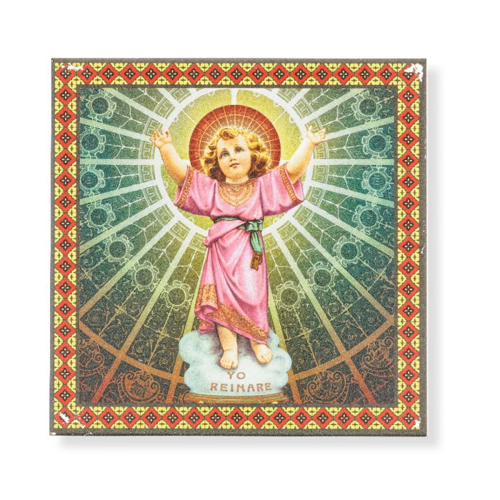 20cm x 20cm Divine Child Ceramic Printed Tile Boxed