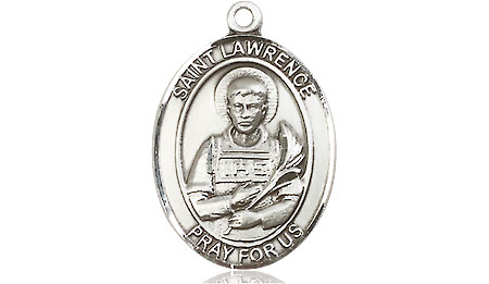 Sterling Silver Saint Lawrence Medal