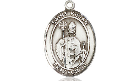 Sterling Silver Saint Kilian Medal