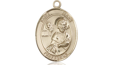 14kt Gold Filled Saint Mark the Evangelist Medal