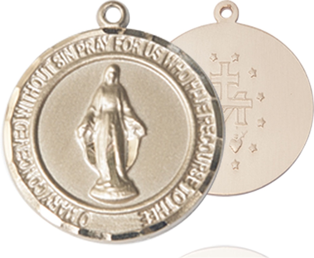 14kt Gold Filled Miraculous Medal