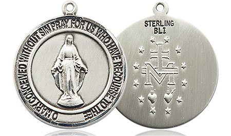 Sterling Silver Miraculous Medal