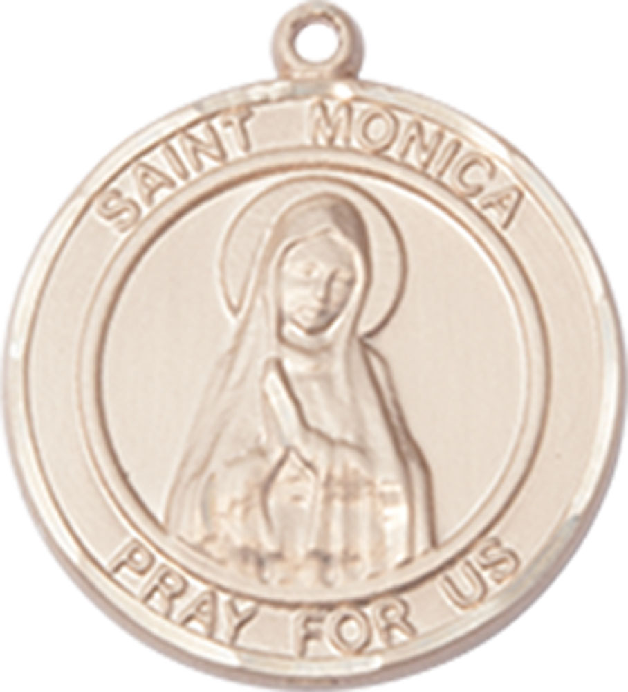 14kt Gold Filled Saint Monica Medal