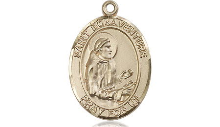 14kt Gold Filled Saint Bonaventure Medal