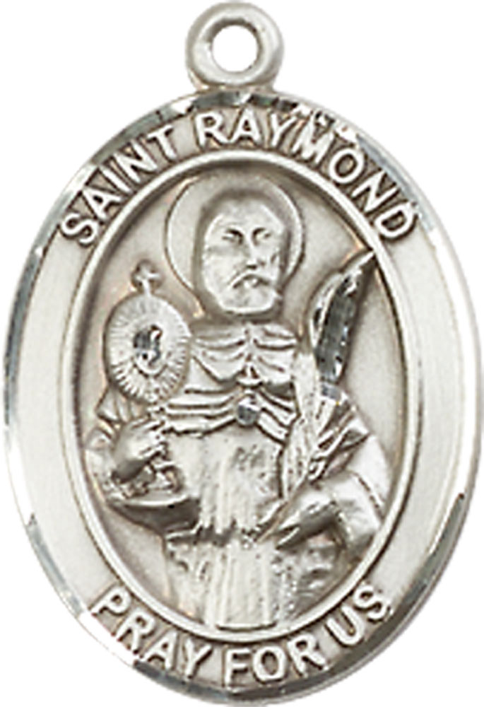 Sterling Silver Saint Raymond Nonnatus Medal
