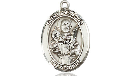 Sterling Silver Saint Raymond Nonnatus Medal