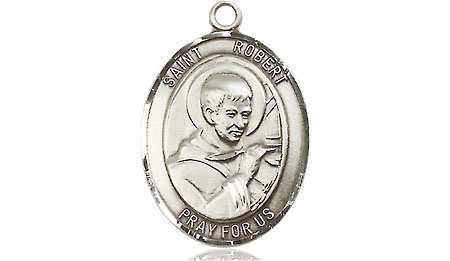 Sterling Silver Saint Robert Bellarmine Medal - With Box