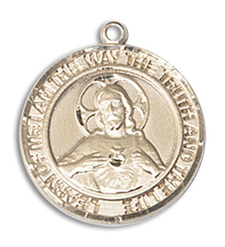 14kt Gold Filled Scapular Medal